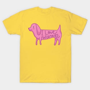 I Love Wieners T-Shirt